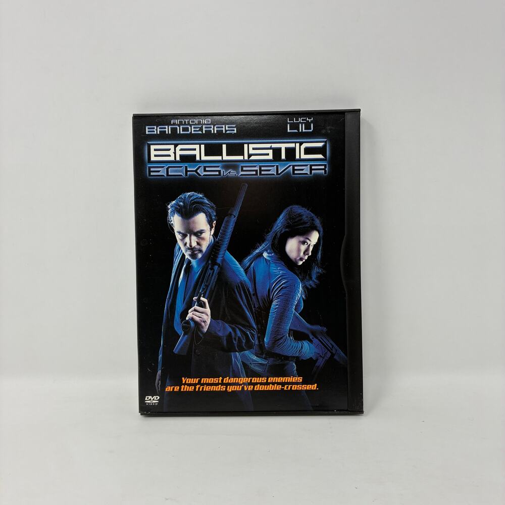 Ballistic Ecks vs Sever DVD 2002 Antonio Banderas Lucy Liu Action Snap Case